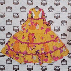 ❄️ 12m | Floral Cross-Strap Dress